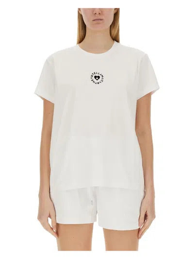 STELLA MCCARTNEY WOMEN'S T SHIRT WITH LOGO