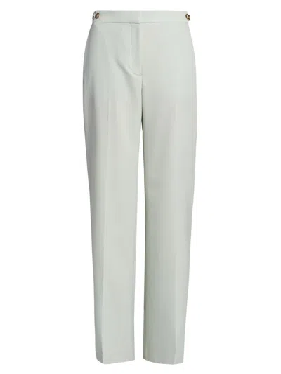 Stella Mccartney Women's Tailored Wool Slim Pants In Gray