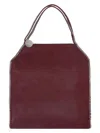 Stella Mccartney Women's Tote Bag Baby Bella Large Plum Colour