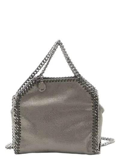 Stella Mccartney Women's Tote Bag Micro Falabella Metallic Grey | 391698wp0609 Color 1113