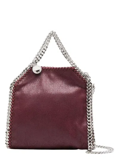 Stella Mccartney Women's Tote Bag Micro Falabella Plum Colour