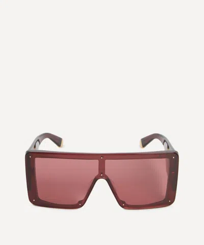 Stella Mccartney Women's Translucent Square Acetate Sunglasses