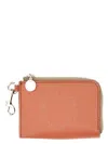 Stella Mccartney Women Wallet With Logo In Buff
