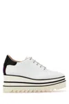 Stella Mccartney Women Elyse 80mm Sneakers With Non-slip Sole In White