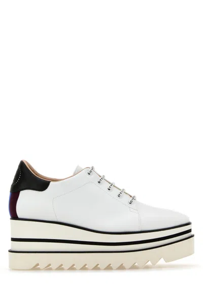 STELLA MCCARTNEY STELLA MCCARTNEY WOMEN WHITE ALTER MAT SNEAK-ELYSE SNEAKERS