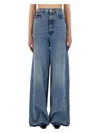 Stella Mccartney Wideleg Jeans With Contrasting Panels
