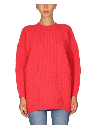 STELLA MCCARTNEY WOMEN'S WOOL CREW NECK SWEATER