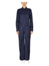 Stella Mccartney Wool Jumpsuit In Blue