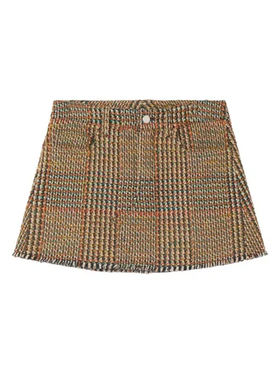 STELLA MCCARTNEY WOMEN'S WOOL MINI SKIRT
