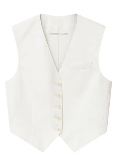 STELLA MCCARTNEY WOMEN'S WOOL TAILORING SHORT VEST