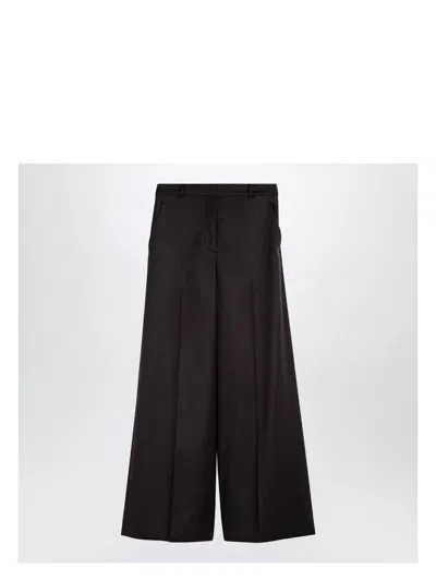 Stella Mccartney Women's Wool Trousers In Brown