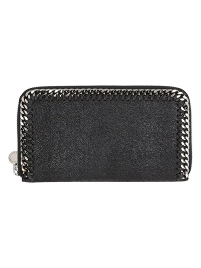 STELLA MCCARTNEY WOMEN'S ZIP AROUND FALABELLA WALLET