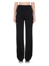 Stella Mccartney Stella Mc Cartney Black Cotton Joggers In Black