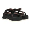 Stella Mccartney 70mm Stud-embellished Platform Sandals In Black