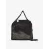 Stella Mccartney Micro Falabella Tiny Tote Bag In Ruthenium