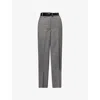 Stella Mccartney Wide-leg Trousers With Belt Loops And Pockets