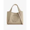 Stella Mccartney Womens Hobo Faux-suede Cross-body Bag Khaki