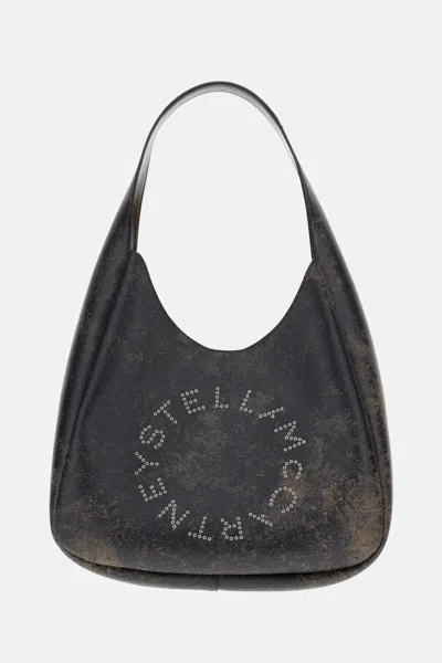 STELLA MCCARTNEY WOMENS LOGO HOBO BAG