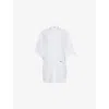 Stella Mccartney Womens  High Summer Oversized Cotton-poplin Shirt