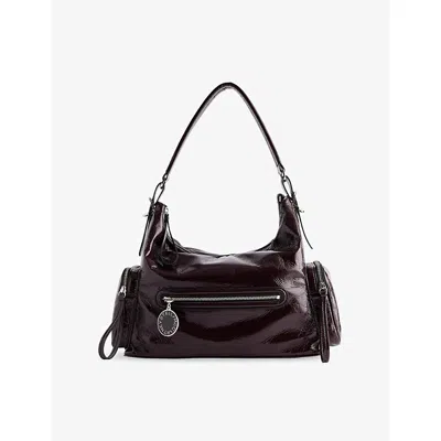 Stella Mccartney Dartmoor Shoulder Bag Adjustable Strap In Black