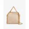 Stella Mccartney 3 Chain Tote Bag Falabella In Clotted Cream/gold