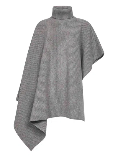STELLA MCCARTNEY WOOL AND CASHMERE BLEND PONCHO