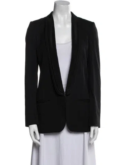 Pre-owned Stella Mccartney Wool Blazer In Black