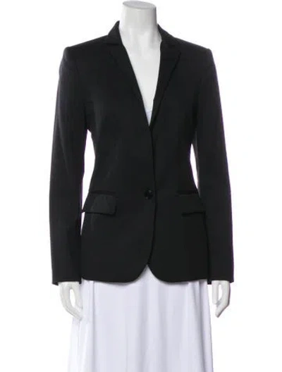 Pre-owned Stella Mccartney Wool Blazer In Black
