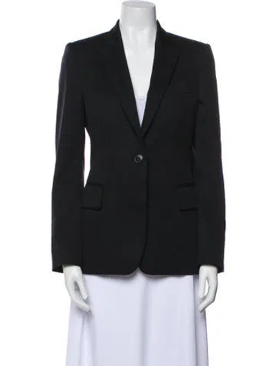 Pre-owned Stella Mccartney Wool Blazer In Black