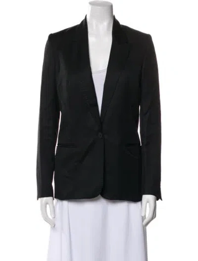 Pre-owned Stella Mccartney Wool Blazer In Black