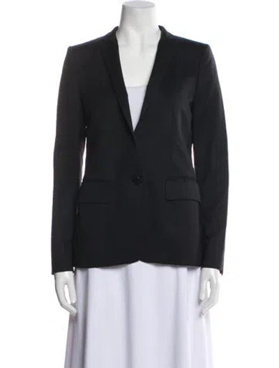 Pre-owned Stella Mccartney Wool Blazer In Black