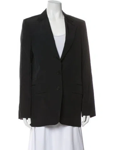 Pre-owned Stella Mccartney Wool Blazer In Black