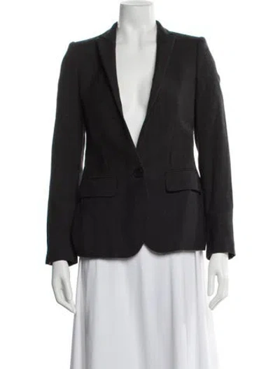 Pre-owned Stella Mccartney Wool Blazer In Black