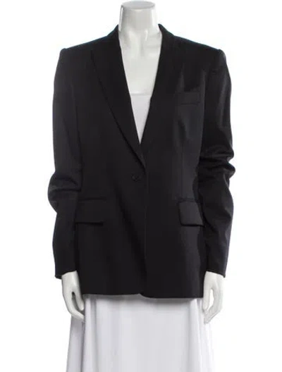 Pre-owned Stella Mccartney Wool Blazer In Black