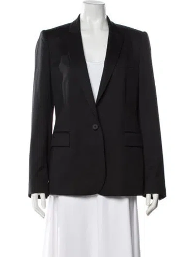Pre-owned Stella Mccartney Wool Blazer In Black