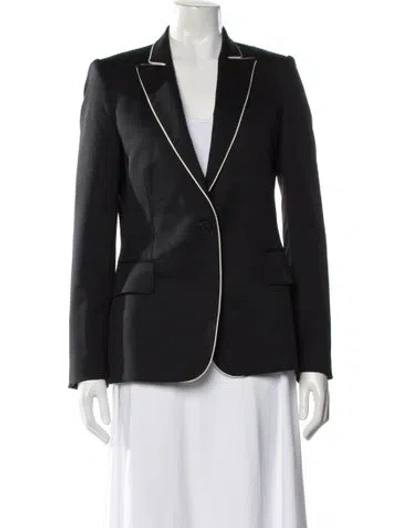 Pre-owned Stella Mccartney Wool Blazer In Black