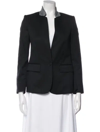 Pre-owned Stella Mccartney Wool Blazer In Black