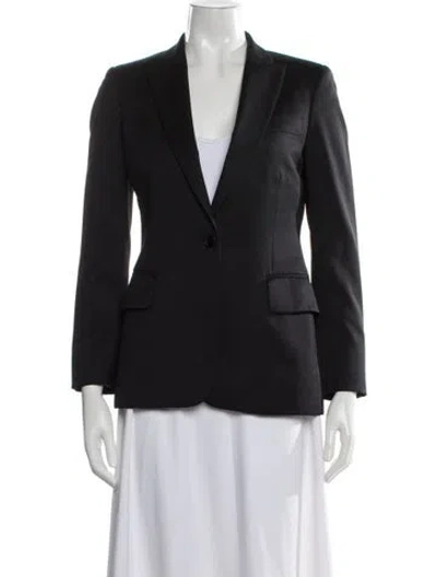 Pre-owned Stella Mccartney Wool Blazer In Black