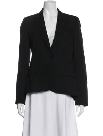 Pre-owned Stella Mccartney Wool Blazer In Black