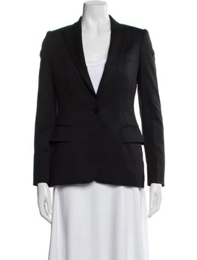 Pre-owned Stella Mccartney Wool Blazer In Black