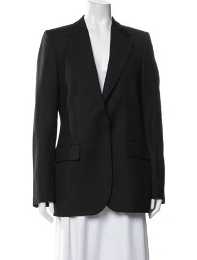 Pre-owned Stella Mccartney Wool Blazer In Black