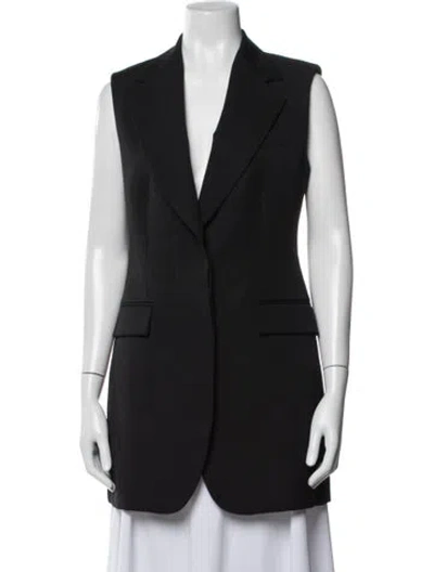 Pre-owned Stella Mccartney Wool Blazer In Black