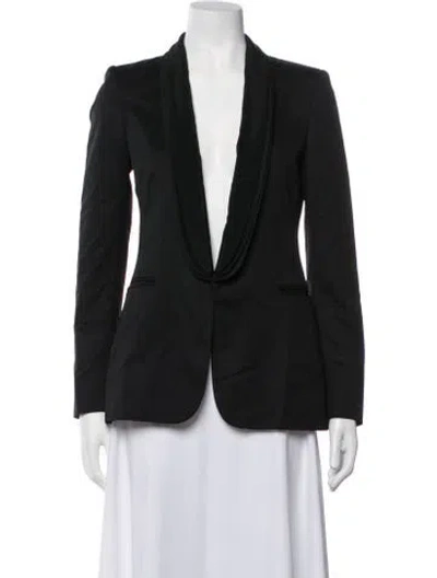 Pre-owned Stella Mccartney Wool Blazer In Black
