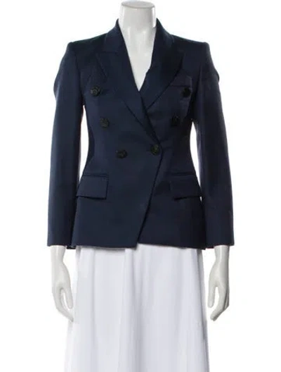 Pre-owned Stella Mccartney Wool Blazer In Blue