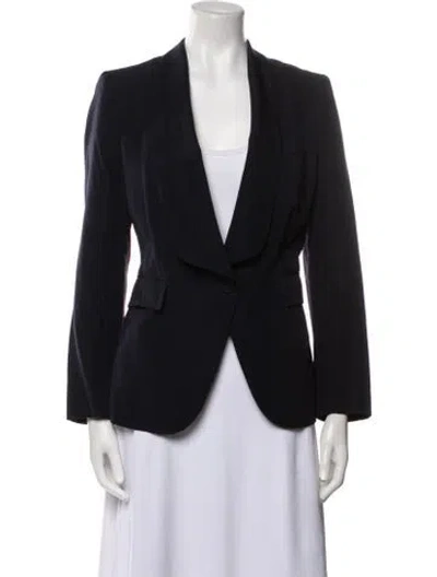 Pre-owned Stella Mccartney Wool Blazer In Blue