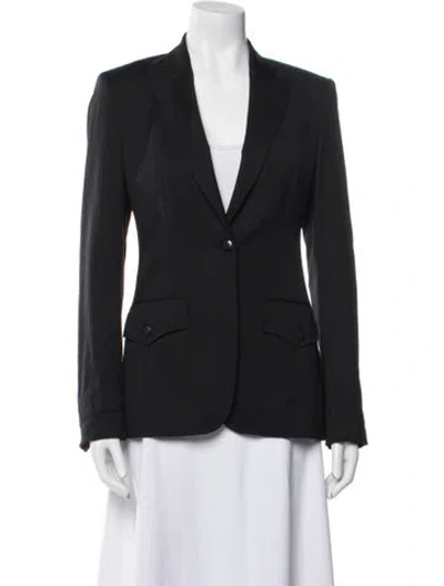 Pre-owned Stella Mccartney Wool Blazer In Blue