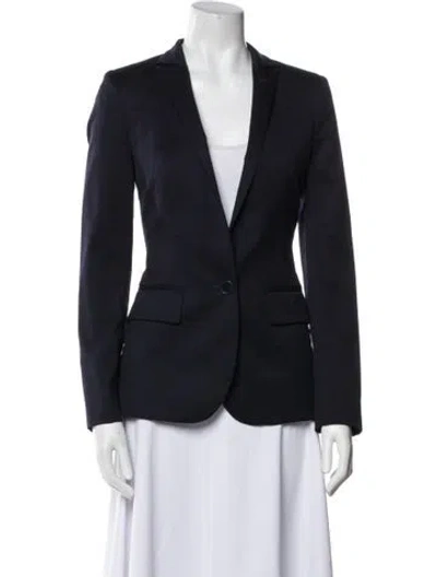 Pre-owned Stella Mccartney Wool Blazer In Blue