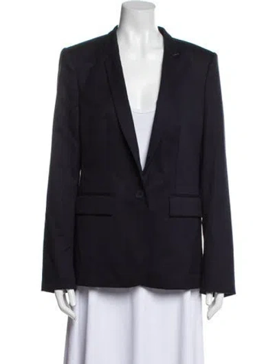 Pre-owned Stella Mccartney Wool Blazer In Blue