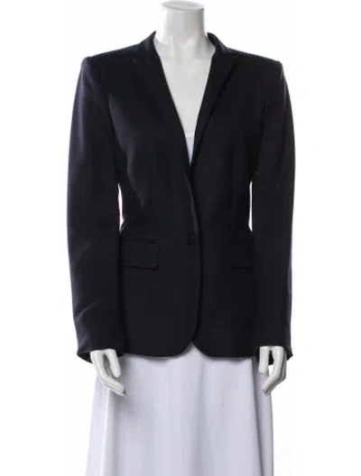 Pre-owned Stella Mccartney Wool Blazer In Blue