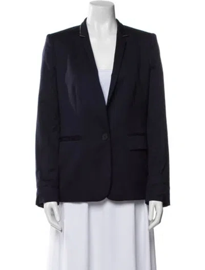Pre-owned Stella Mccartney Wool Blazer In Blue